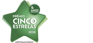 Prémio 5 Estrelas 2024 - na categoria de “Apps Bancárias”